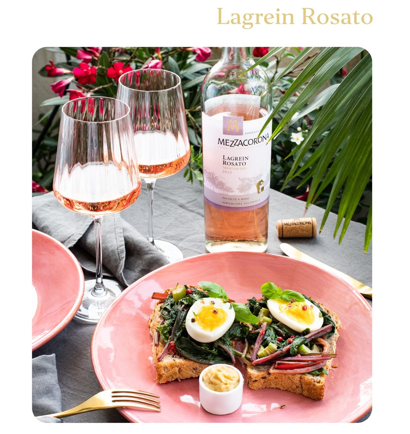 Rượu Vang &Yacute; Mezzacorona Lagerein Rosato DOC