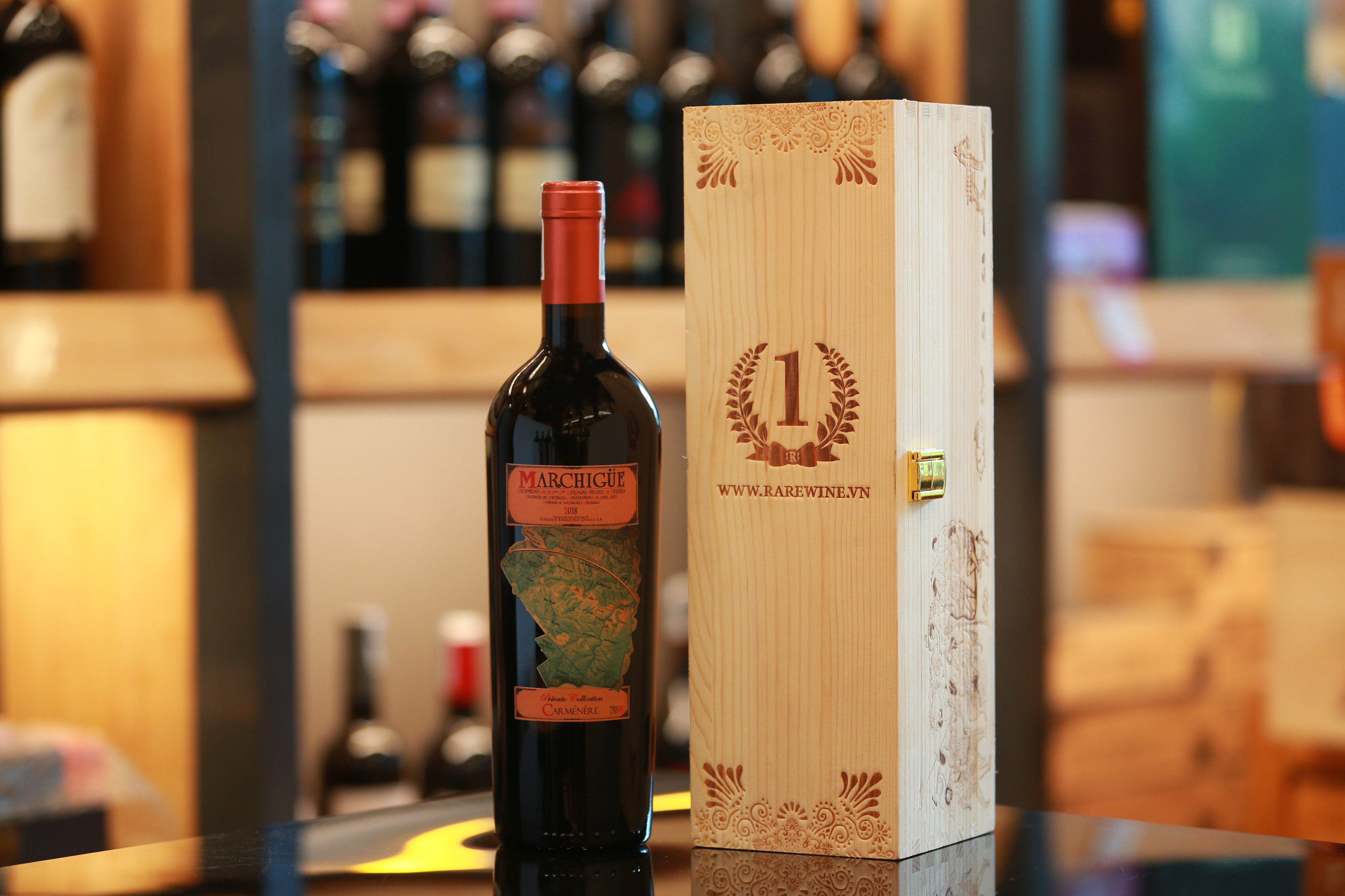 Rượu Vang Chile Marchigue Carmenere